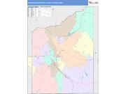 Medford <br /> Wall Map <br /> Color Cast Style 2025 Map