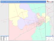 Odessa <br /> Wall Map <br /> Color Cast Style 2025 Map