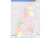 Pittsfield <br /> Wall Map <br /> Color Cast Style 2025 Map