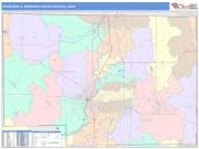 Rockford <br /> Wall Map <br /> Color Cast Style 2025 Map