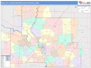 Sioux City <br /> Wall Map <br /> Color Cast Style 2025 Map