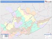 State College <br /> Wall Map <br /> Color Cast Style 2025 Map