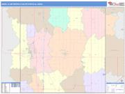 Ames <br /> Wall Map <br /> Color Cast Style 2025 Map
