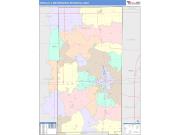 Danville <br /> Wall Map <br /> Color Cast Style 2025 Map