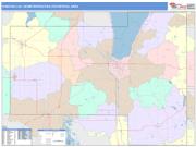 Fond du Lac <br /> Wall Map <br /> Color Cast Style 2025 Map