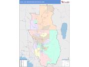 Logan <br /> Wall Map <br /> Color Cast Style 2025 Map