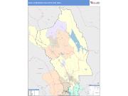 Napa <br /> Wall Map <br /> Color Cast Style 2025 Map