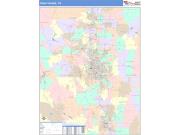 Front Range <br /> Wall Map <br /> Color Cast Style 2025 Map