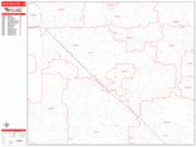 Westminster <br /> Wall Map <br /> Zip Code <br /> Red Line Style 2025 Map