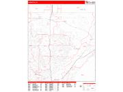 Thornton <br /> Wall Map <br /> Zip Code <br /> Red Line Style 2025 Map
