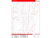 Boynton Beach <br /> Wall Map <br /> Zip Code <br /> Red Line Style 2025 Map