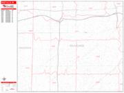 West Allis <br /> Wall Map <br /> Zip Code <br /> Red Line Style 2025 Map