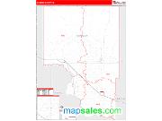 Gooding County, ID <br /> Wall Map <br /> Zip Code <br /> Red Line Style 2025 Map