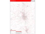 Front Range <br /> Wall Map <br /> Red Line Style 2025 Map