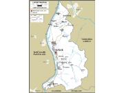 Liechtenstein Road <br /> Wall Map Map