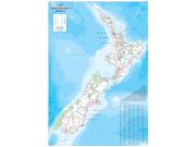 New Zealand <br /> Wall Map Map