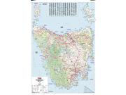 Tasmania <br /> Wall Map Map
