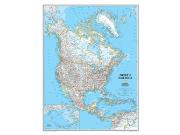 North America <br /> Wall Map Map