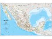 Mexico <br /> Political <br /> Wall Map Map
