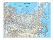 Russia <br /> Political <br /> Wall Map Map