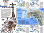 Alaska 1984 <br /> Wall Map Part B Map