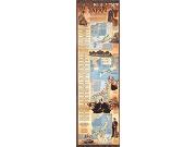 Historical Japan 1984 <br /> Wall Map Map