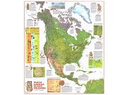 North America before Columbus <br /> Wall Map Map