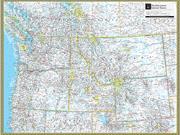 Northwestern US <br /> Wall Map Map