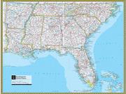 Southeastern US <br /> Wall Map Map