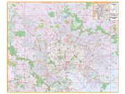 Baltimore, MD <br /> Wall Map Map
