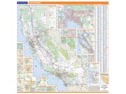 California <br /> Wall Map Map