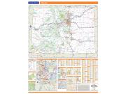 Colorado <br /> Wall Map Map