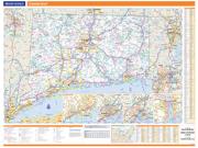 Connecticut <br /> Wall Map Map