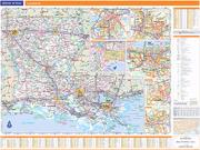 Louisiana <br /> Wall Map Map