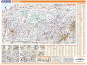 Pennsylvania <br /> Wall Map Map