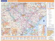 South Carolina <br /> Wall Map Map