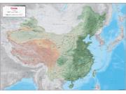 China <br /> Wall Map Map