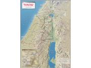 Ancient Israel <br /> Wall Map Map