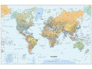 Classic World Wall Map