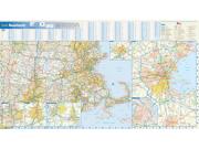 Massachusetts <br /> Wall Map Map