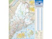 Maine <br /> Wall Map Map