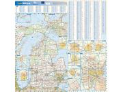 Michigan <br /> Wall Map Map