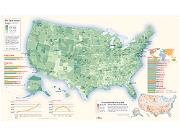 US Economy <br /> Wall Map Map