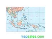 Indonesia <br /> Wall Map Map