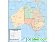 Australia <br /> Wall Map Map