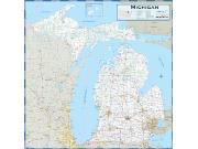 Michigan County Highway <br /> Wall Map Map
