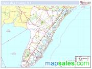 Cape May, NJ County <br /> Wall Map Map