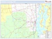 Clinton, NY County <br /> Wall Map Map