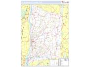 Dutchess, NY County <br /> Wall Map Map