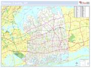 Nassau, NY County <br /> Wall Map Map